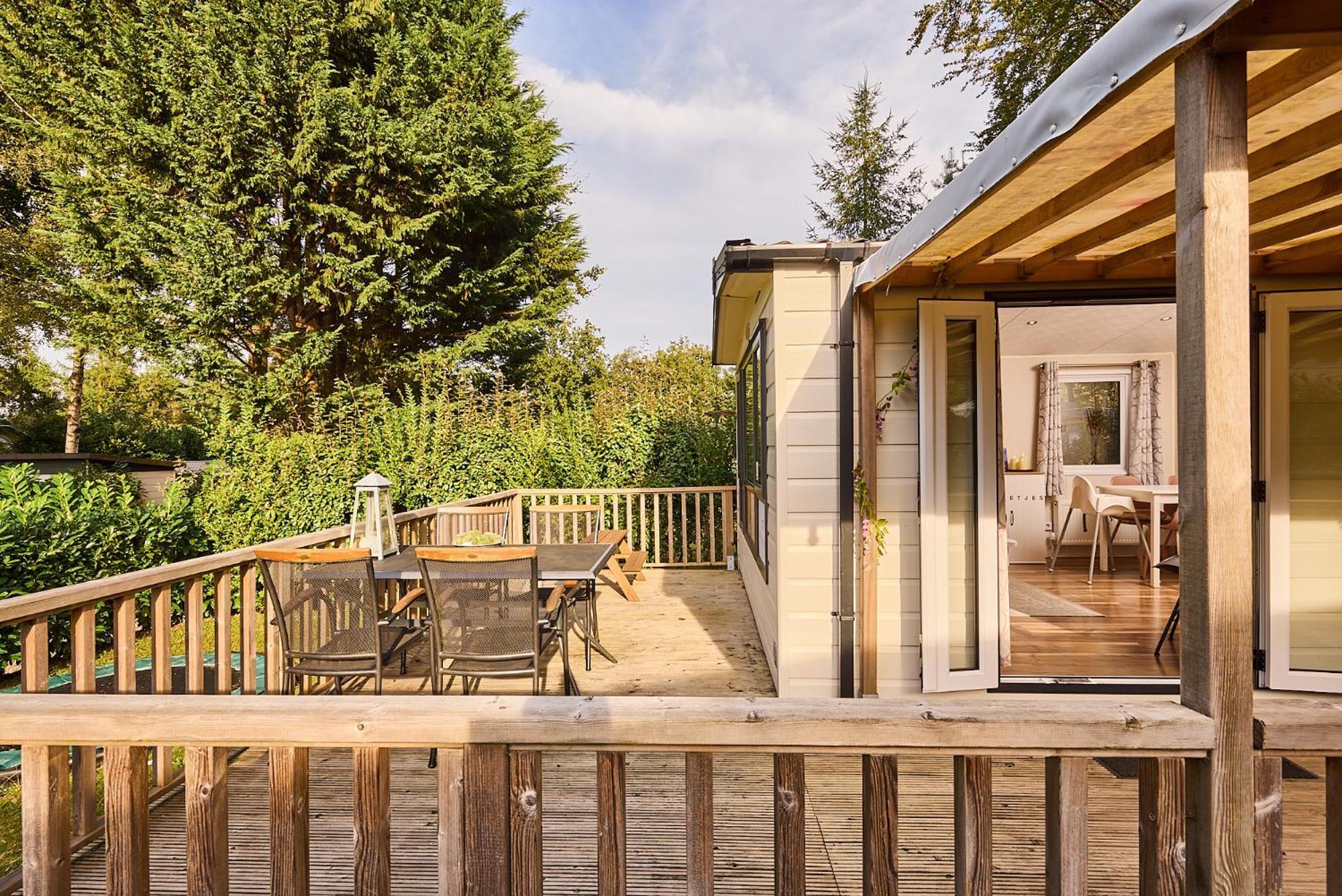 Chalet Huisje Bella Op De Veluwe Max 2 Volwassene Beekbergen Bagian luar foto