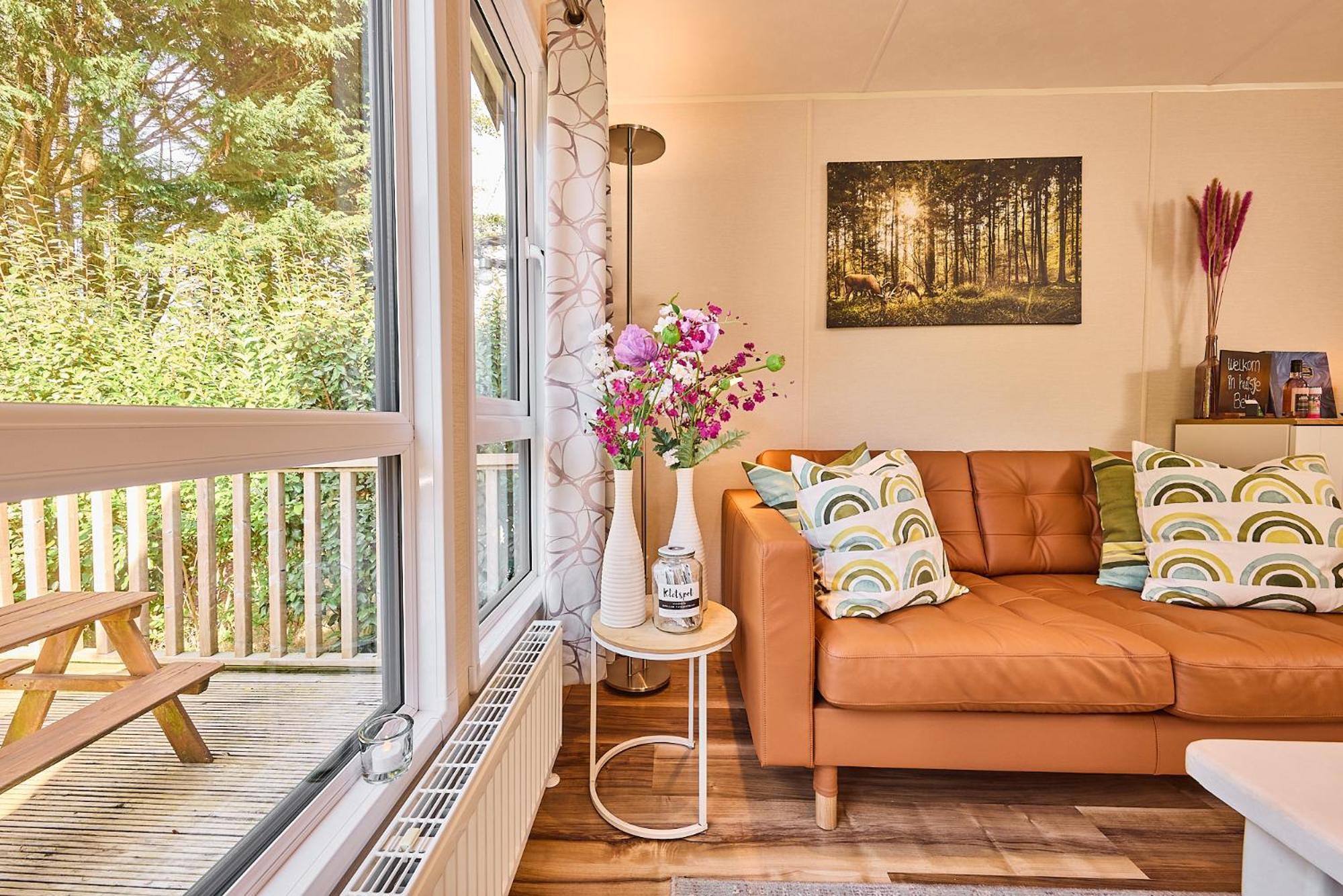 Chalet Huisje Bella Op De Veluwe Max 2 Volwassene Beekbergen Bagian luar foto